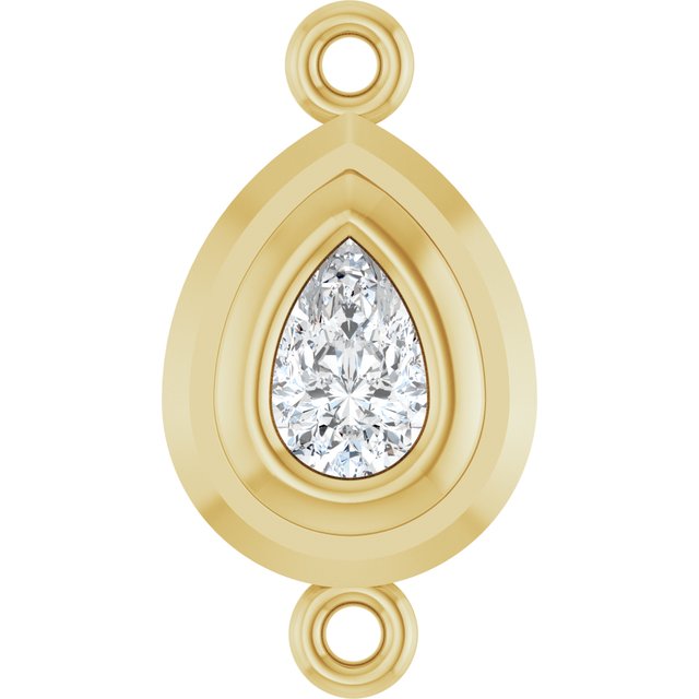 1/3 Lab-Grown Diamond Bezel-Set Link