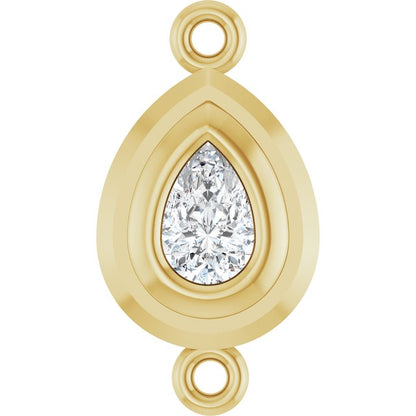 1/3 Lab-Grown Diamond Bezel-Set Link