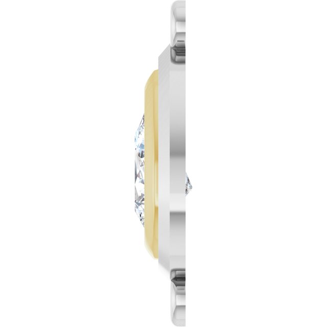 3/4 Lab-Grown Diamond Bezel-Set Link