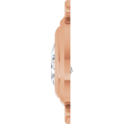 3/4 Lab-Grown Diamond Bezel-Set Link