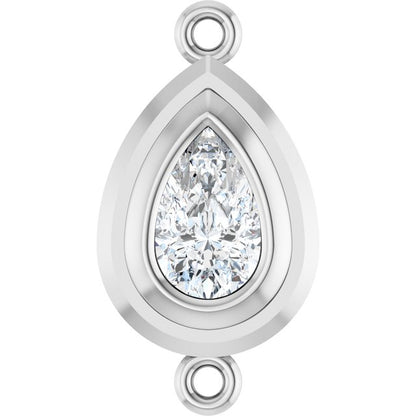 3/4 Lab-Grown Diamond Bezel-Set Link