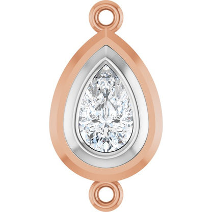 3/4 Lab-Grown Diamond Bezel-Set Link