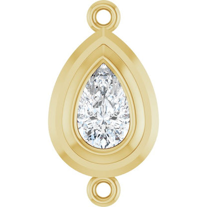 3/4 Lab-Grown Diamond Bezel-Set Link