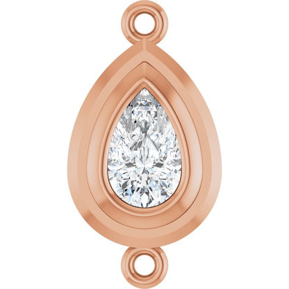 3/4 Lab-Grown Diamond Bezel-Set Link