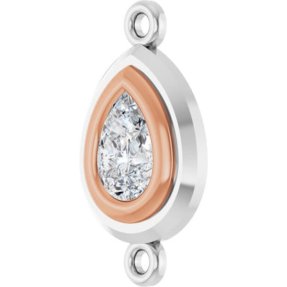 1/2 Lab-Grown Diamond Bezel-Set Link