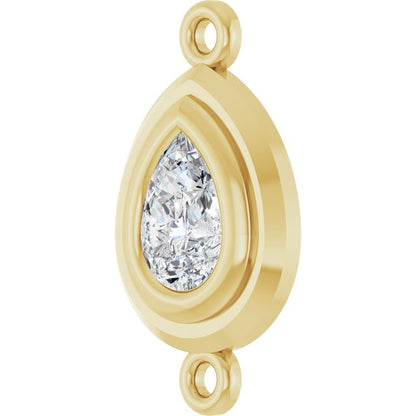 1/2 Lab-Grown Diamond Bezel-Set Link