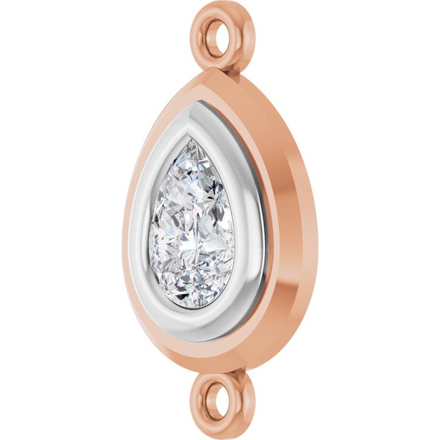 1/2 Lab-Grown Diamond Bezel-Set Link