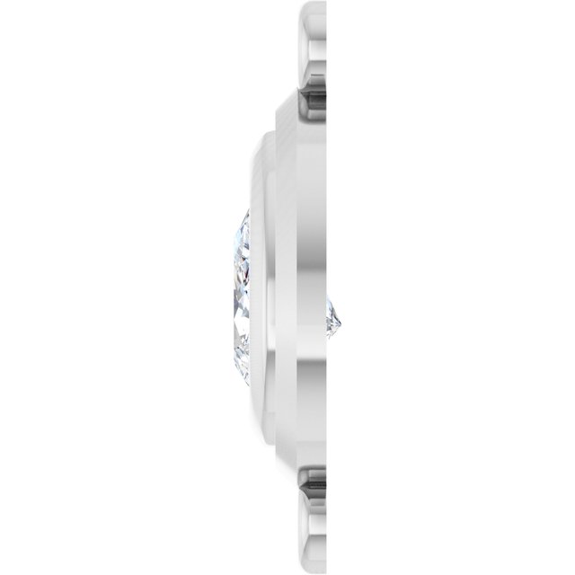 1/2 Natural Diamond Bezel-Set Link