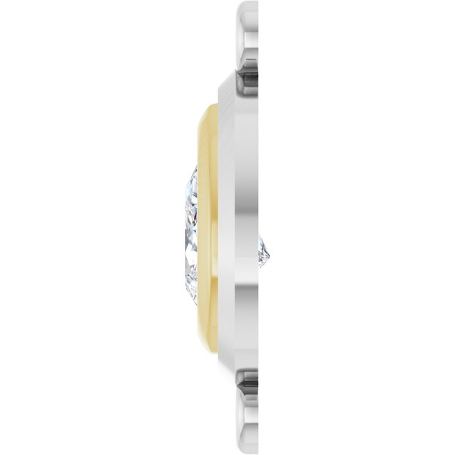 1/2 Lab-Grown Diamond Bezel-Set Link