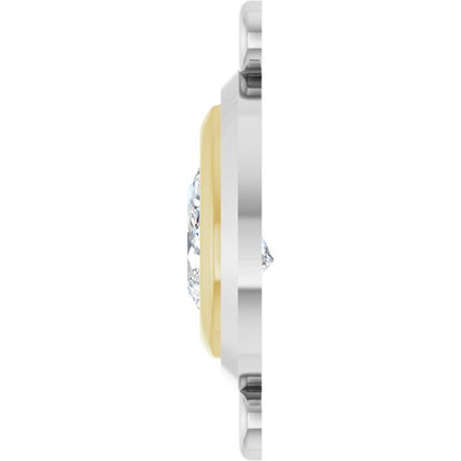 1/2 Lab-Grown Diamond Bezel-Set Link