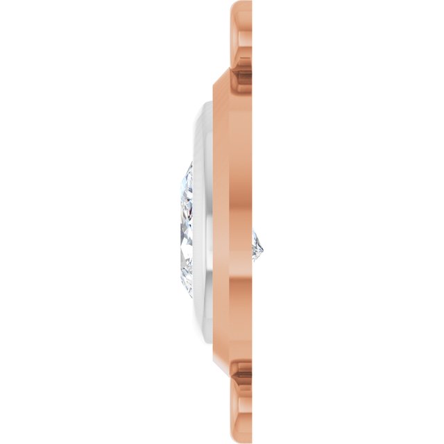 1/2 Lab-Grown Diamond Bezel-Set Link