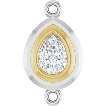 1/2 Lab-Grown Diamond Bezel-Set Link