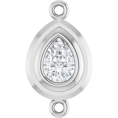 1/2 Lab-Grown Diamond Bezel-Set Link