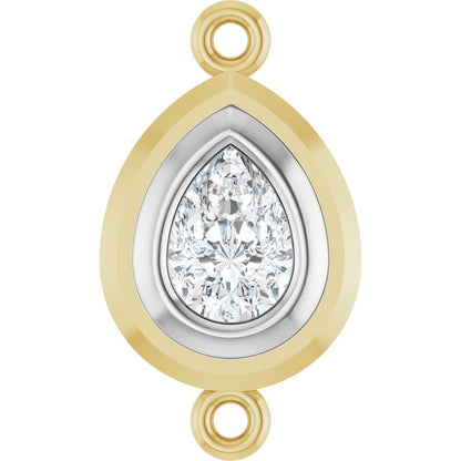 1/2 Lab-Grown Diamond Bezel-Set Link