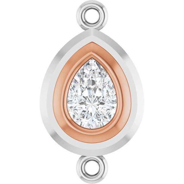 1/2 Lab-Grown Diamond Bezel-Set Link