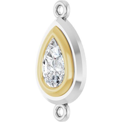 3/4 Lab-Grown Diamond Bezel-Set Link