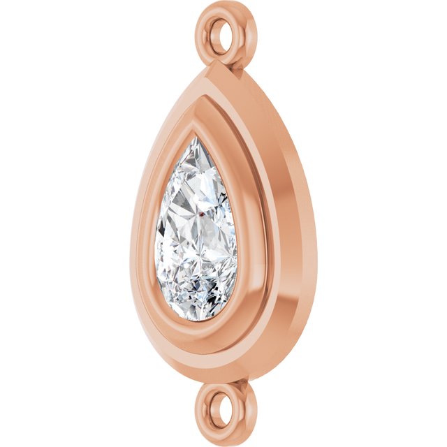 3/4 Lab-Grown Diamond Bezel-Set Link