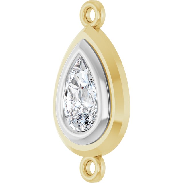 3/4 Lab-Grown Diamond Bezel-Set Link