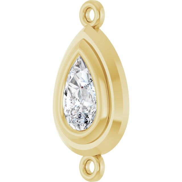 3/4 Lab-Grown Diamond Bezel-Set Link