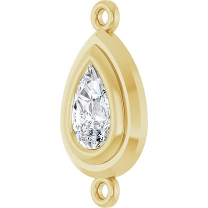 3/4 Lab-Grown Diamond Bezel-Set Link