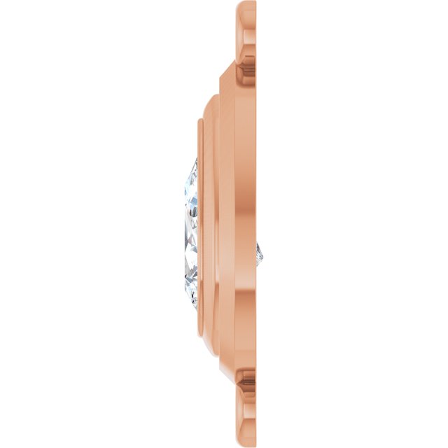 3/4 CT Lab-Grown Diamond Link, 9.8 mm x 18.3 mm