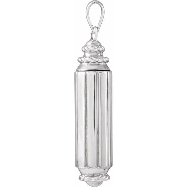 Cylinder Ash Holder Pendant