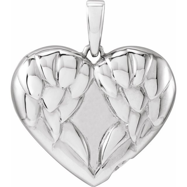 Angel Wings Heart Ash Holder
