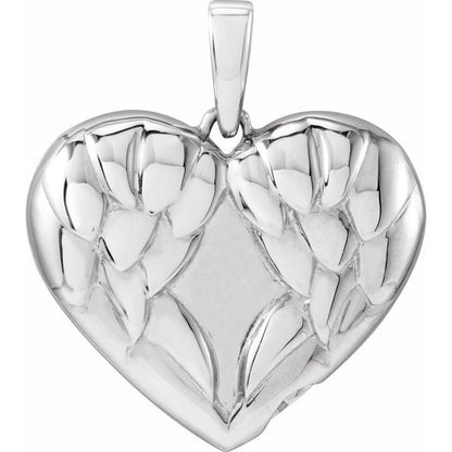 Angel Wings Heart Ash Holder