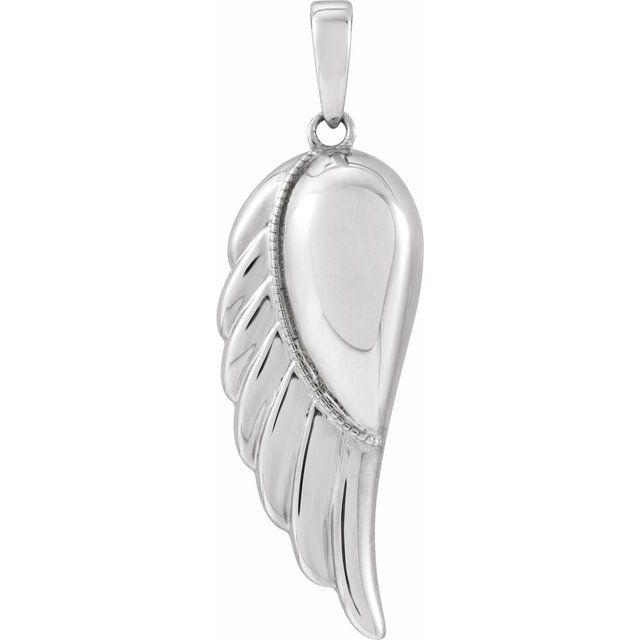 Angel Wing Ash Holder Pendant