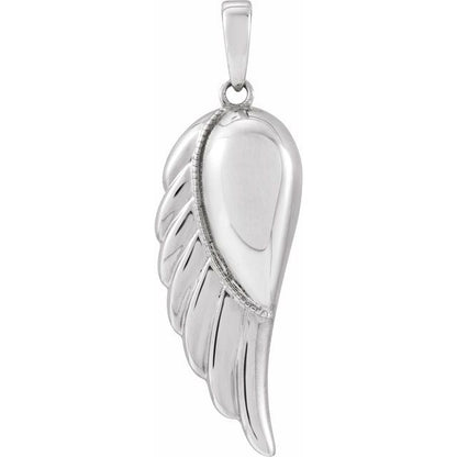 Angel Wing Ash Holder Pendant