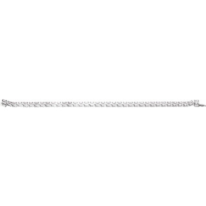 9 CTW Lab-Grown Diamond Line 7 1/4" Bracelet