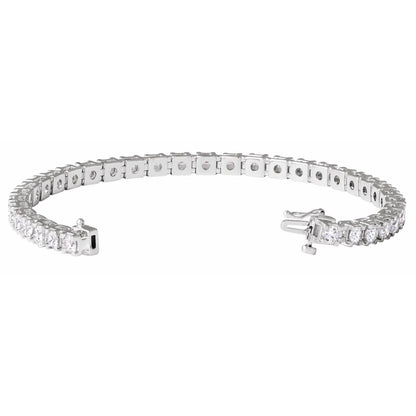 7 CTW Lab-Grown Diamond Line 7 1/4" Bracelet