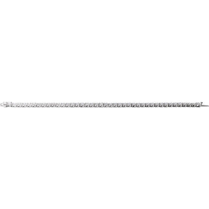 7 CTW Lab-Grown Diamond Line 7 1/4" Bracelet
