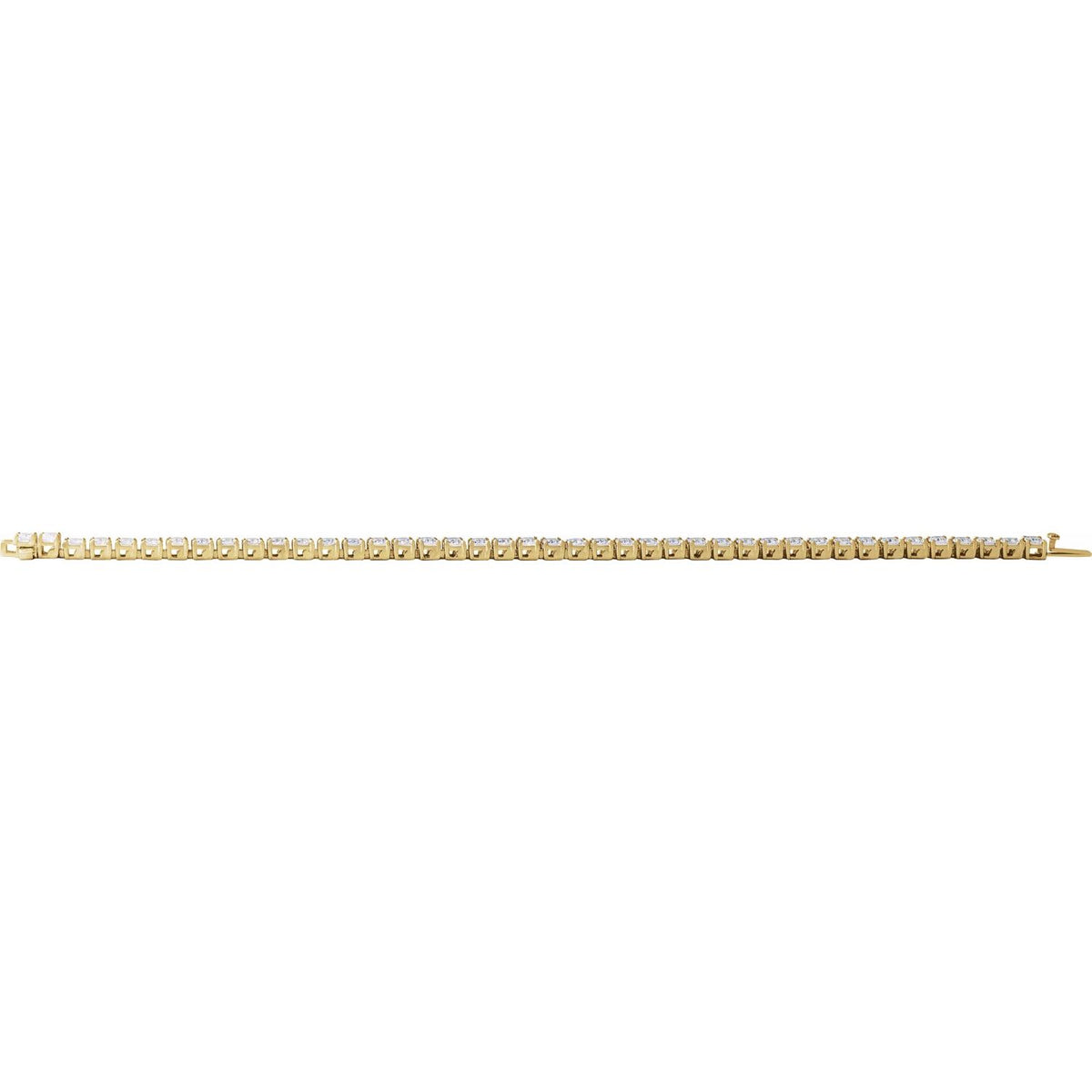 7 CTW Lab-Grown Diamond Line 7 1/4" Bracelet