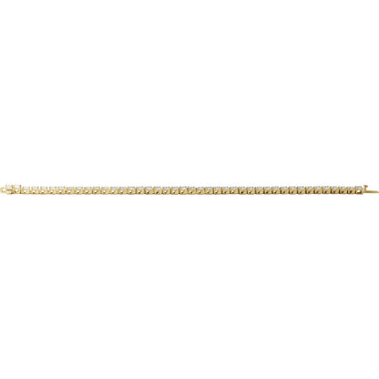 7 CTW Lab-Grown Diamond Line 7 1/4" Bracelet