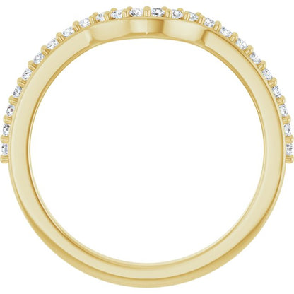 1/5 CTW Lab-Grown Diamond Matching Band