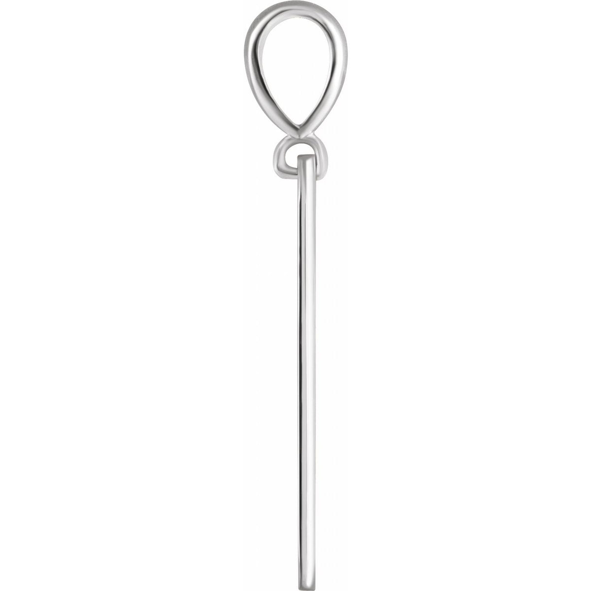 Engravable Dog Tag Pendant, 26.5 x 11 mm