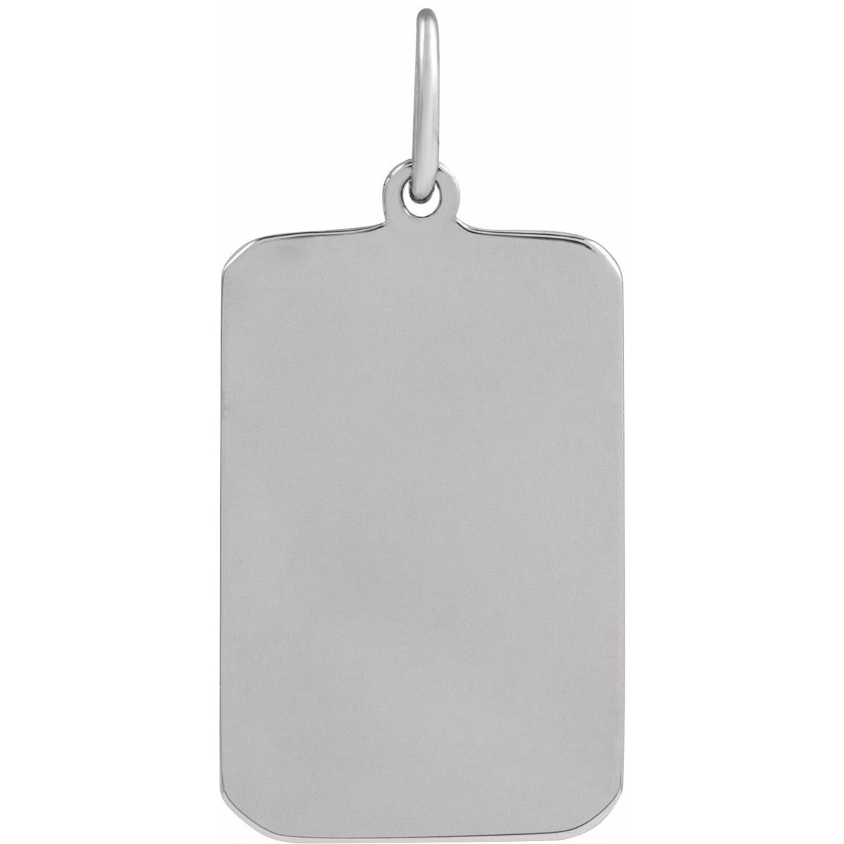 Cross Dog Tag Pendant
