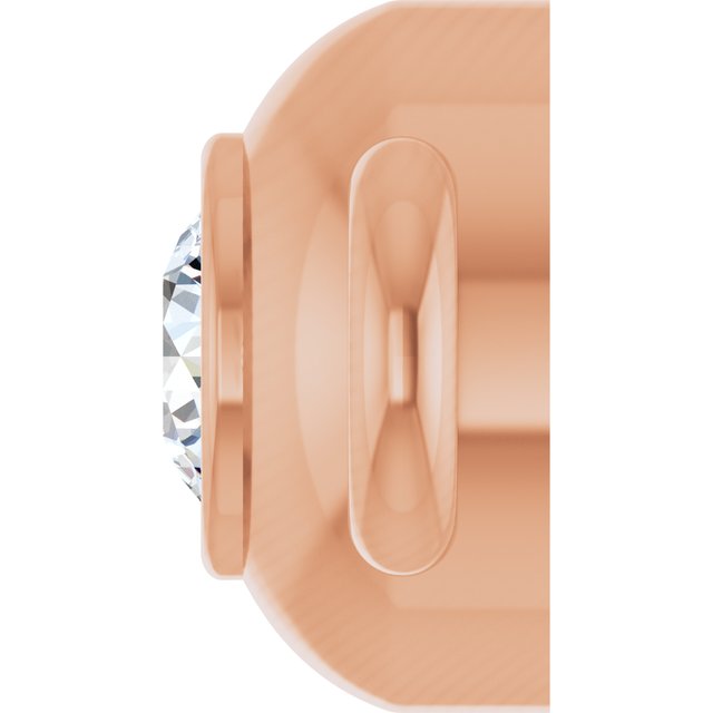 .02 CT Natural Diamond Link, 3.3 mm x 6.8 mm