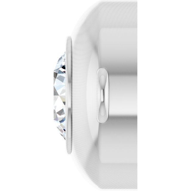 1/4 CT Natural Diamond Link, 7.7 mm x 11.8 mm