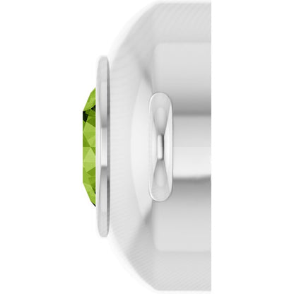 Natural Peridot Link, 6.1 mm x 10.2 mm