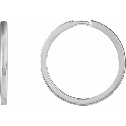 Hinged Hoop Earrings (87384)