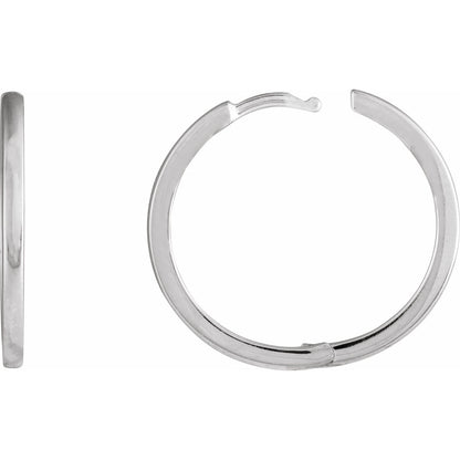 Hinged Hoop Earrings (87384)