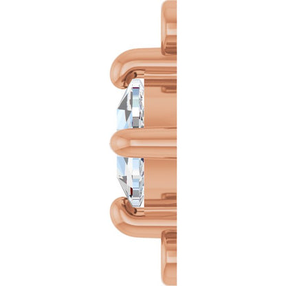 Rose-Cut 1/3 CT Natural Diamond Link