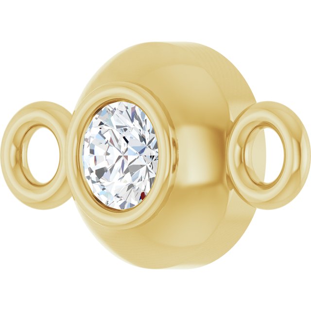 .03 CT Lab-Grown Diamond Link, 4.2 mm x 7.8 mm