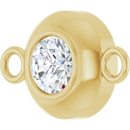 1/6 CT Lab-Grown Diamond Link, 6.7 mm x 10.8 mm