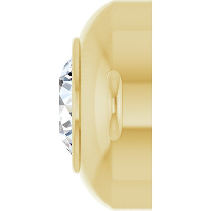 1/6 CT Lab-Grown Diamond Link, 6.7 mm x 10.8 mm