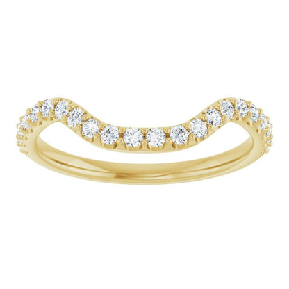 3/8 CTW Natural Diamond Band, 4.2 mm