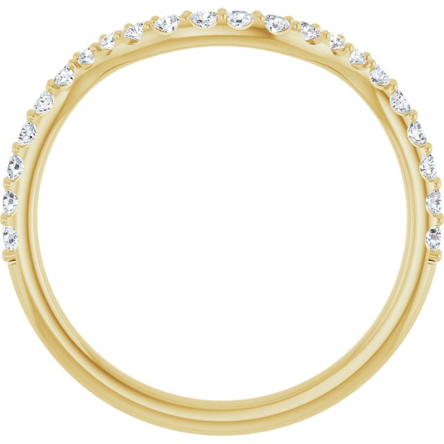 3/8 CTW Natural Diamond Band, 4.2 mm