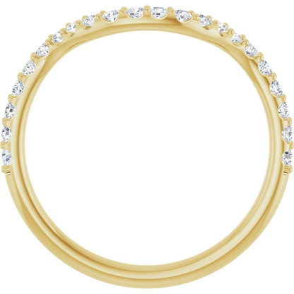 3/8 CTW Natural Diamond Band, 4.2 mm